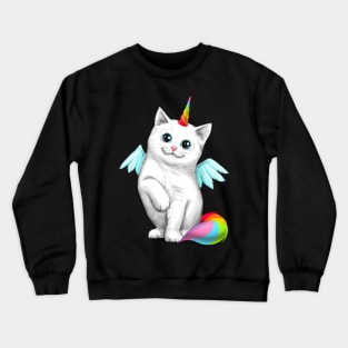 Cat unicorn Crewneck Sweatshirt